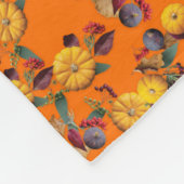 Autumn Pumpkins (Oranje) Fleece Throw Blanket Deken (Hoek)