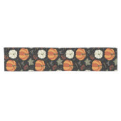 Autumn Pumpkins Pattern Korte Tafelloper (Horizontaal)