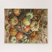Autumn Pumpkins Puzzel (Horizontaal)