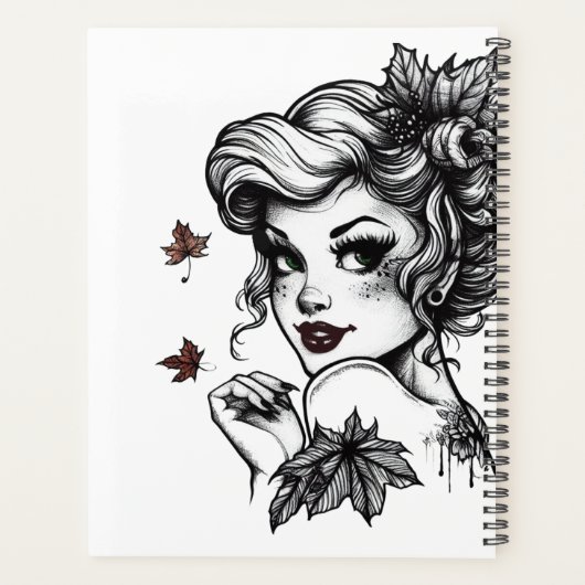 Autumn Queen Planner (Achterkant)