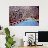 Autumn Railroad Poster (Thuiskantoor)