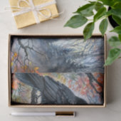 Autumn Raven Waterverf Art Tissuepapier (Geschenk)