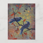 Autumn Ravens Briefkaart (Voorkant)