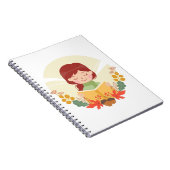 Autumn Reader Canvas tas Notitieboek (Rechterzijde)