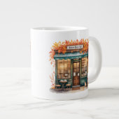 Autumn Reads Café Mug — Fall Bookstore  (Devant droit)