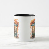 Autumn Reads Café Mug — Fall Bookstore  (Centre)