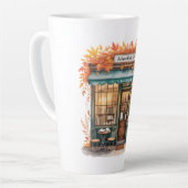 Autumn Reads Café Tasses  — Fall Bookstore  (Angle gauche)