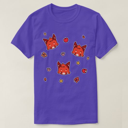 Autumn Red Panda T-shirt (Design voorkant)