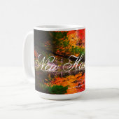 Autumn Reflections New Hampshire Coffee Mok (Voorkant links)