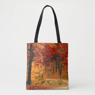 Autumn Road Draagtas