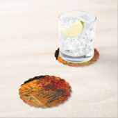 Autumn Road Kartonnen Onderzetters (Insitu)