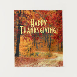 Autumn Road Wandkleed