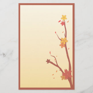 Autumn Sakura Briefpapier