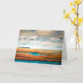 Autumn Saltmarsh Secular Kaart (Gele Bloem)