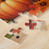 Autumn Scarecrows puzzel (Zijkant)