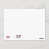 Autumn Scarecrows ・ Scarecrow 3 Briefkaart (Achterkant)