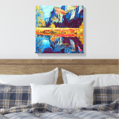 Autumn Scene Canvas Afdruk (Insitu (Slaapkamer))