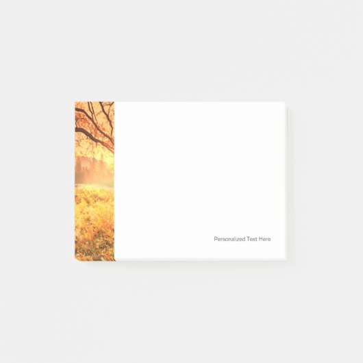 Autumn Scene Post-it® Notes (Voorkant)