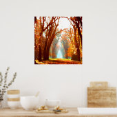 Autumn Scene Poster (Keuken)