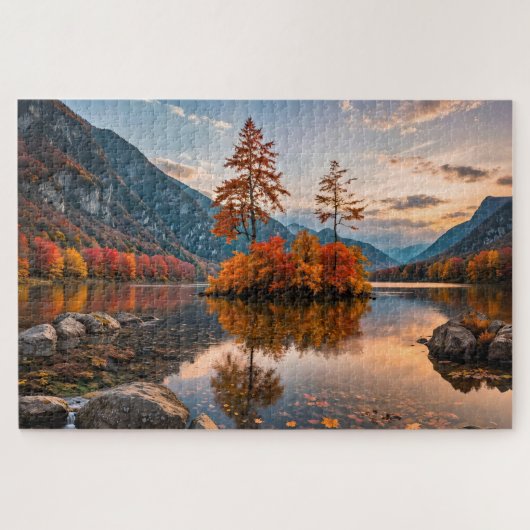 Autumn Scene Puzzle Legpuzzel (Horizontaal)