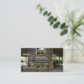 Autumn Scene Visitekaartje (Staand voorkant)