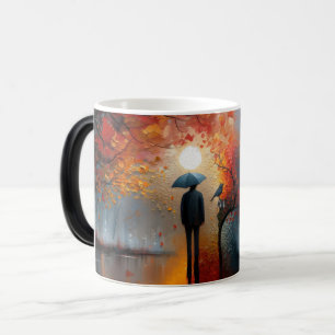 🍂☕🌧️ "Autumn Serenity" ☔🎨 Magische Mok