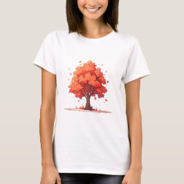 Autumn Serenity Tree T-shirt