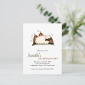 Autumn Sheep ・ Sheep & Pumpkins Briefkaart (Staand voorkant)