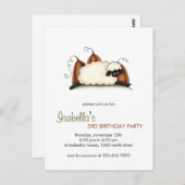 Autumn Sheep ・ Sheep & Pumpkins Briefkaart (Voorkant / Achterkant)