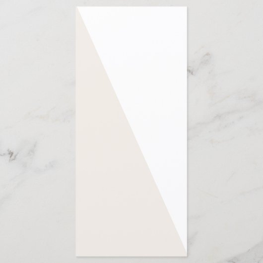 Autumn Side Floral Mariage Diner Carte Menu (Dos)