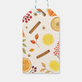 Autumn simmering potpourri cadeaulabel (Achterkant)