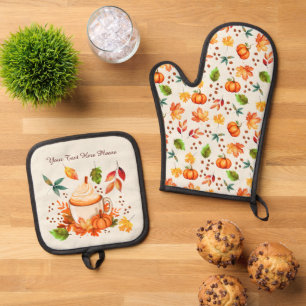 Autumn Spice Ovenwant & Pannenlap Set