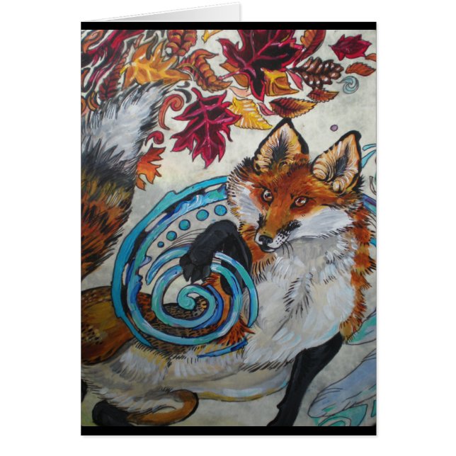 Autumn Spiral Fox (Voorkant)