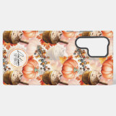 Autumn Spirit Cosy Waterverf Pattern Samsung Galaxy Hoesje (Achterkant horizontaal)
