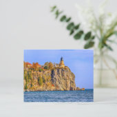 Autumn Split Rock Briefkaart (Staand voorkant)