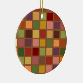 Autumn Squared Ceramic Ornament (Rechts)