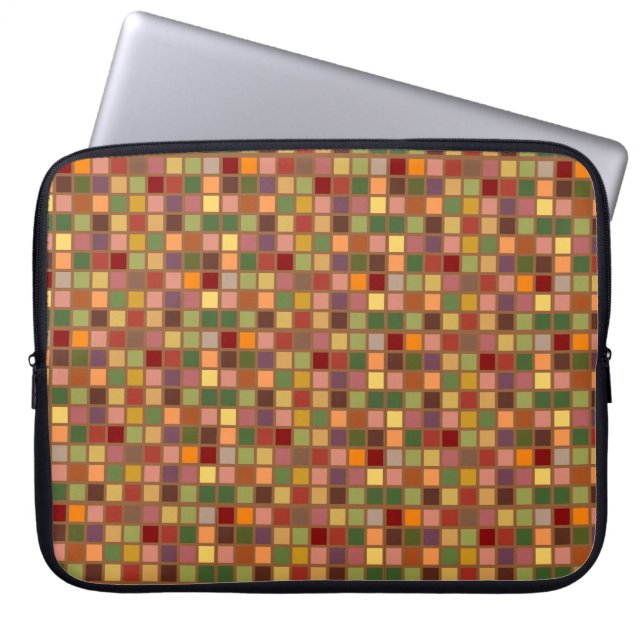 Autumn Squared Laptop Sleeve (Voorkant)
