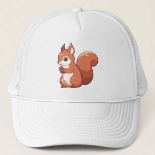 Autumn Squirrel Aesthetic Trucker Pet