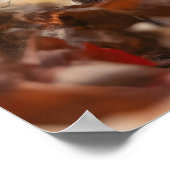 Autumn Squirrel Art Print, Cozy Fall Poster (Hoek)