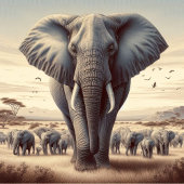 Autumn Squirrel Haven Wandkleed