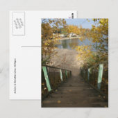 Autumn Staircase Briefkaart (Voorkant / Achterkant)