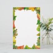 Autumn - Stationery Briefpapier (Staand voorkant)