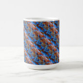 "Autumn Streams" Conception abstraite Mug (Centre)