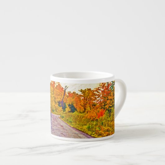Autumn Stroll Espresso Kop (Voorkant rechts)