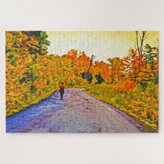 Autumn Stroll Legpuzzel (Horizontaal)