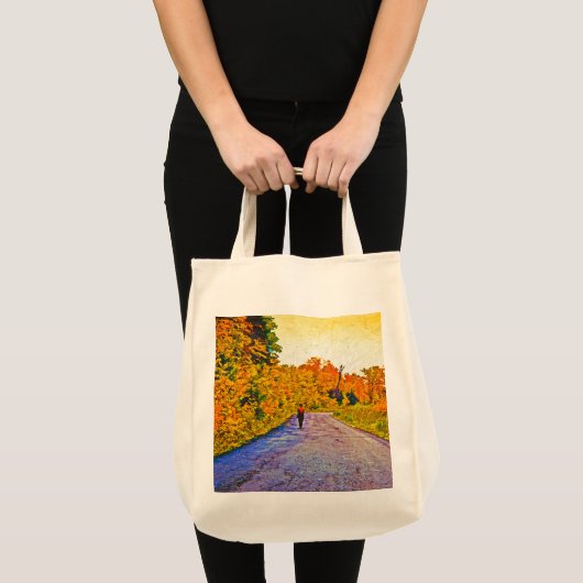 Autumn Stroll Tote Bag (Voorkant (product))