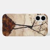 Autumn Sun en Trees van Egon Schiele,  kunst Case-Mate iPhone Case (Achterkant (horizontaal))