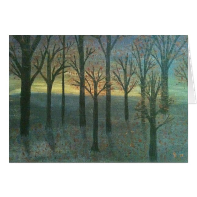 Autumn Sunset (Voorkant Horizontaal)