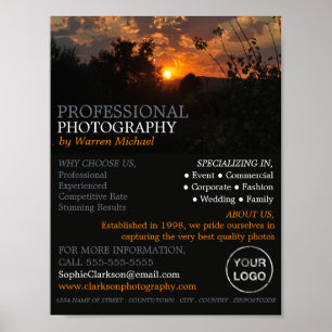 Autumn Sunset, Fotografie, Fotografe hire Poster
