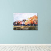 Autumn, Sussex Canvas Afdruk (Insitu (Houten vloer))